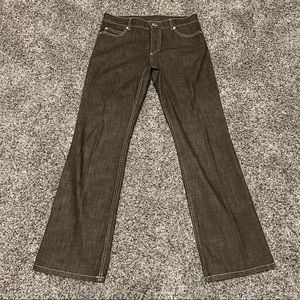 Bogner Brown Flare Denim Jeans